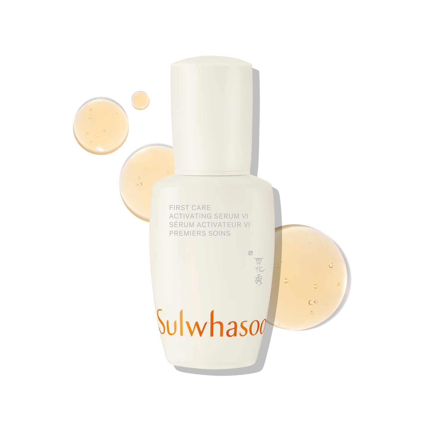 Sulwhasoo First Care Activating Serum – Targets Visible Fine Lines, Dryness & Dullness | Preventative Anti-Aging Serum with 500-Hour Aged Ginseng, Korean Herb Extract & Vitamin C | Korean Skincare