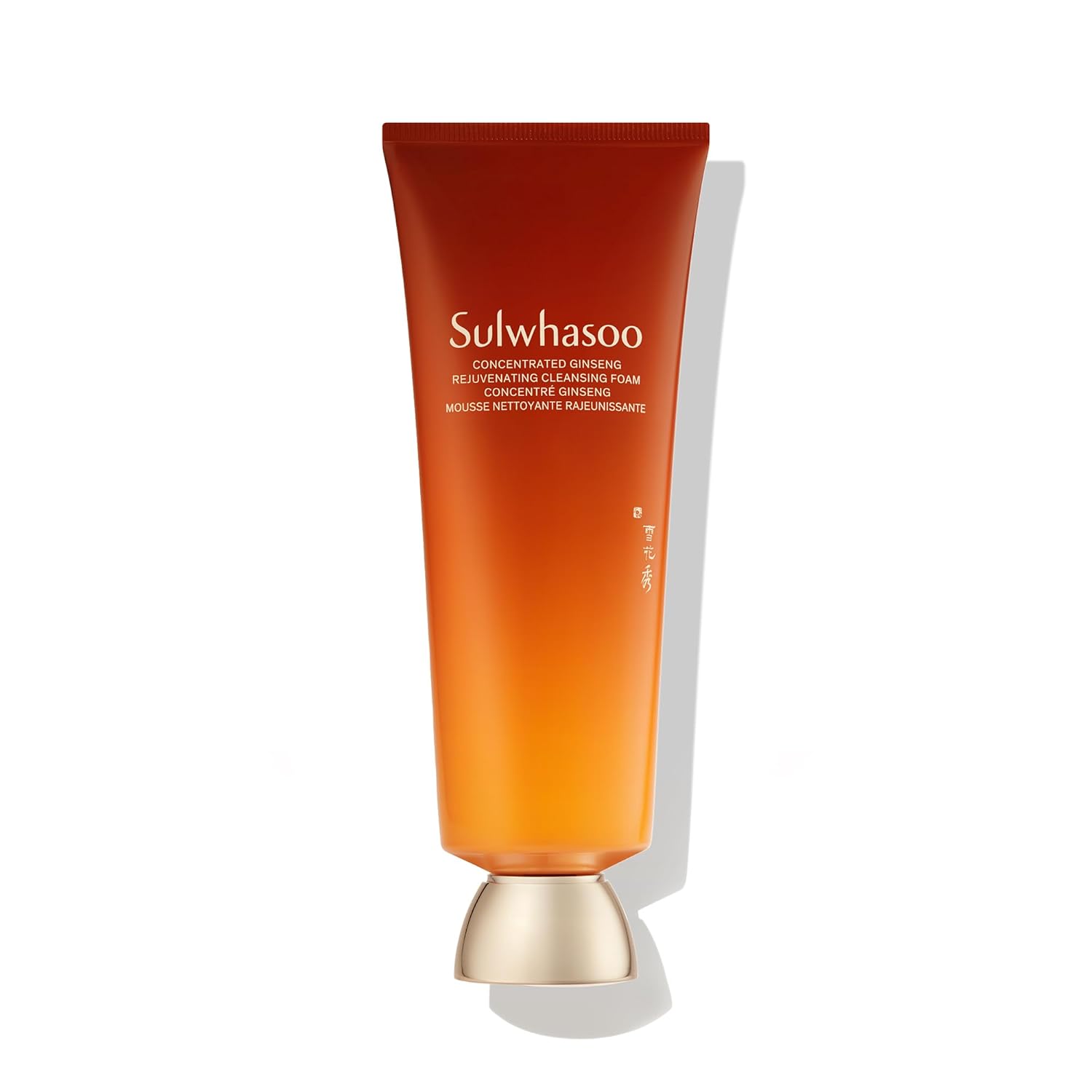 Sulwhasoo Concentrated Ginseng Rejuvenating Cleansing Foam | Removes Makeup, Dirt & Impurities, Softens & Refreshes Skin | Korean Skincare Face Wash