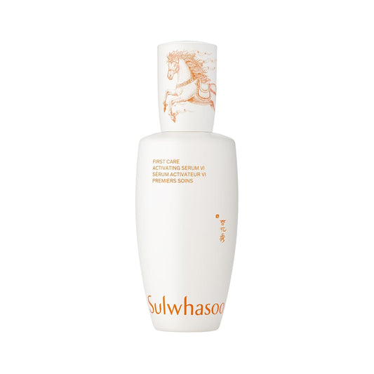 Sulwhasoo First Care Activating Serum – Targets Visible Fine Lines, Dryness & Dullness | Preventative Anti-Aging Serum with 500-Hour Aged Ginseng, Korean Herb Extract & Vitamin C | Korean Skincare