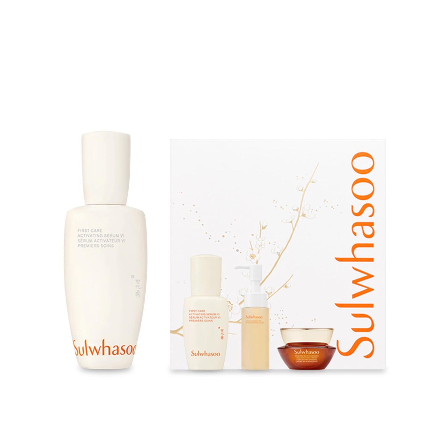 Sulwhasoo First Care Activating Serum – Targets Visible Fine Lines, Dryness & Dullness | Preventative Anti-Aging Serum with 500-Hour Aged Ginseng, Korean Herb Extract & Vitamin C | Korean Skincare